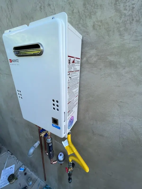 Tankless water heater installation for Willisville homes