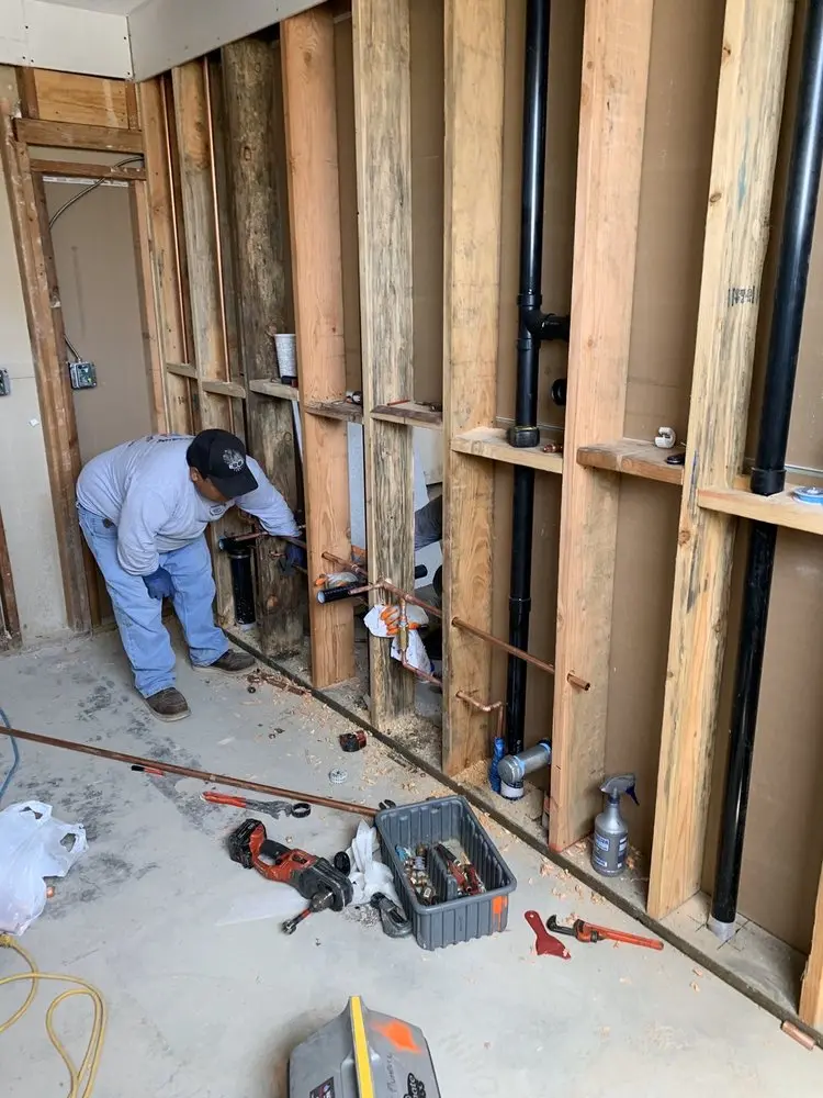 Commercial rough-in plumbing for Gas Line Repair in Willisville
